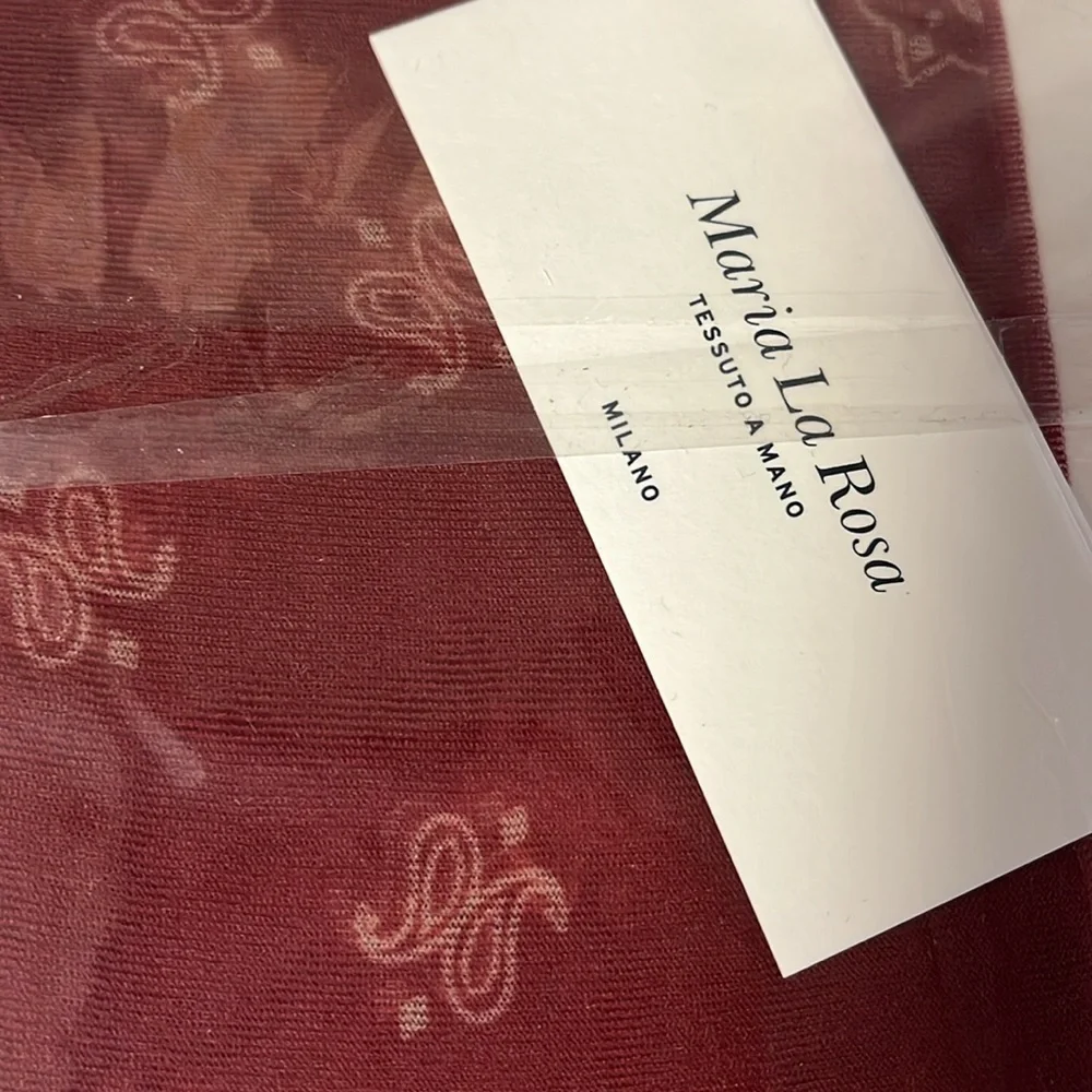 Free People X Maria Larosa Bandana Socks New